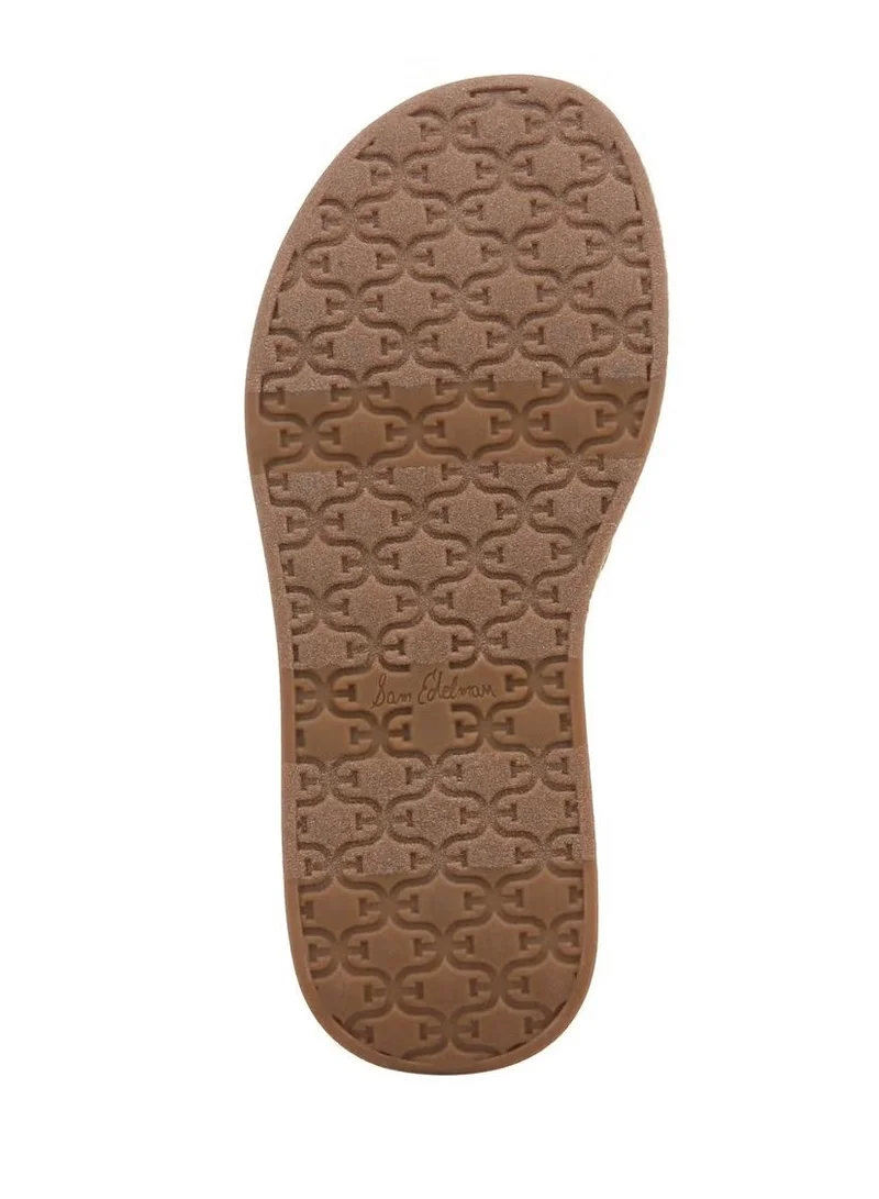 Sam Edelman BEIGE Nylie Platform Ankle Strap Sandal for Women | Best Price UAE
